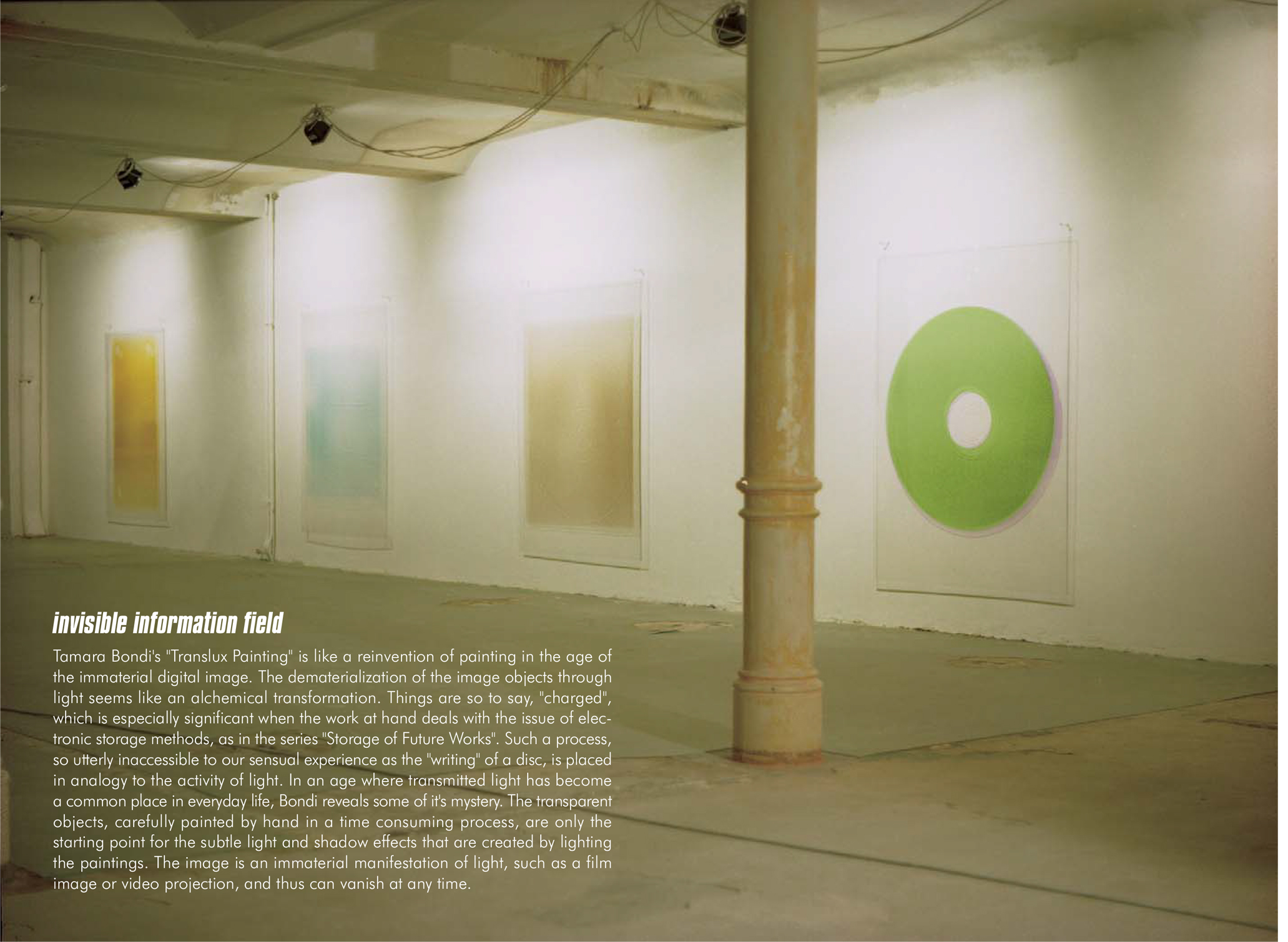 Translux Painting - Tamara Bondi - Katalog