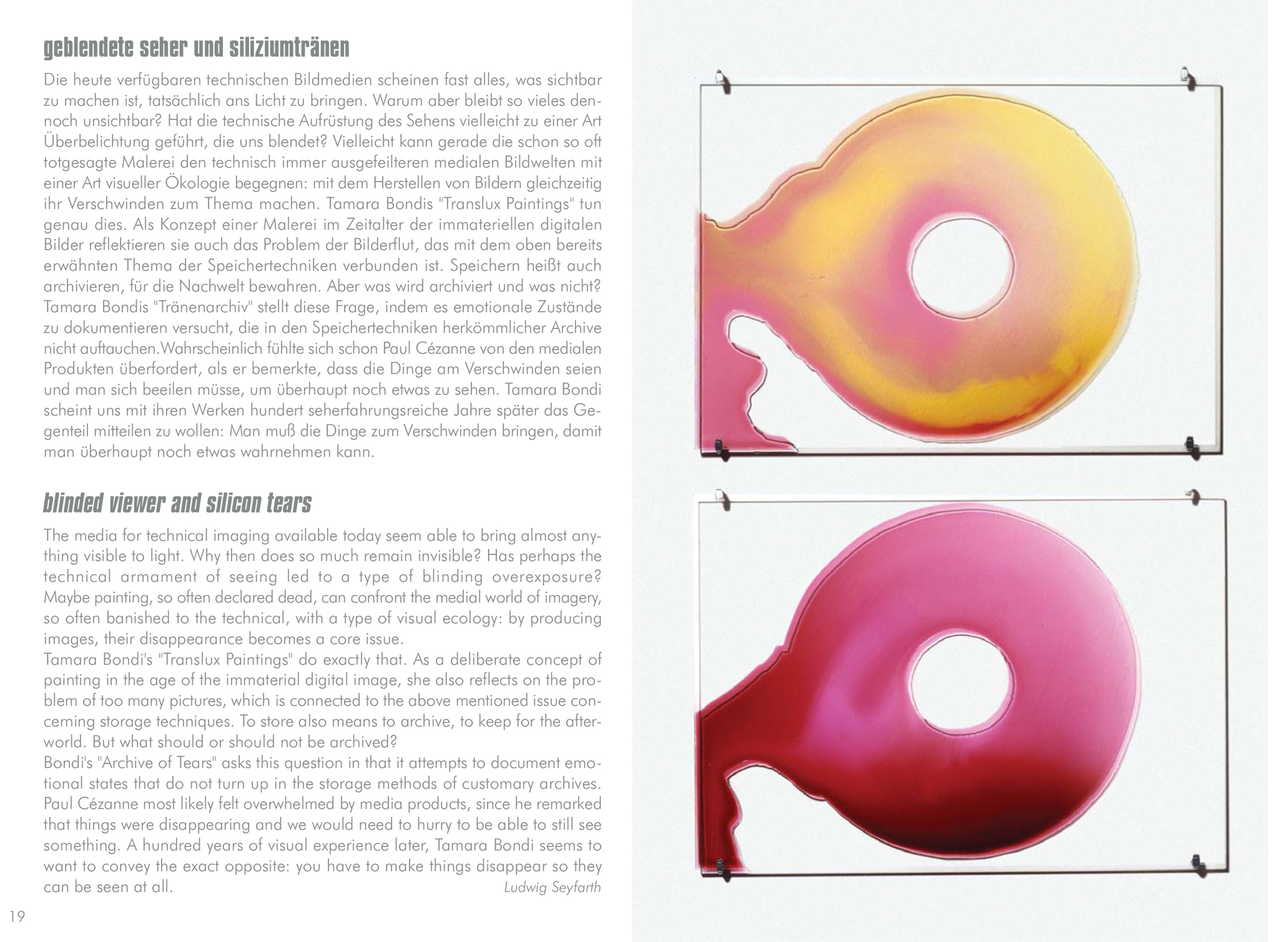 Translux Painting - Tamara Bondi - Katalog