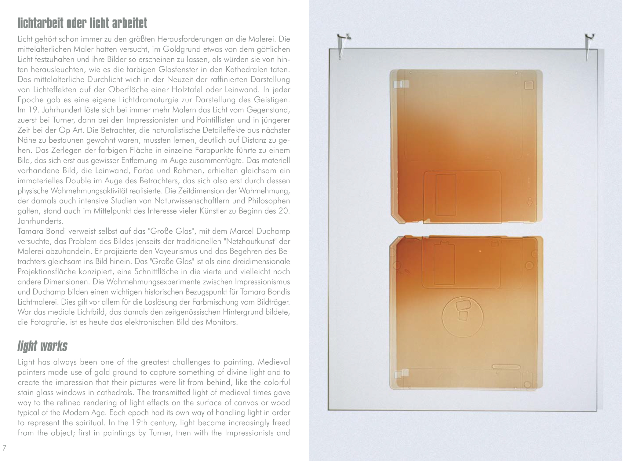 Translux Painting - Tamara Bondi - Katalog